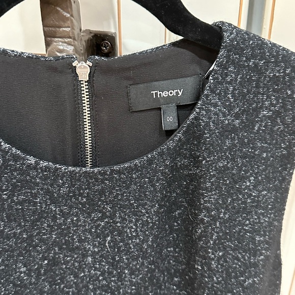 Theory Felt Wool Sheath Dress - Picture 3 of 6